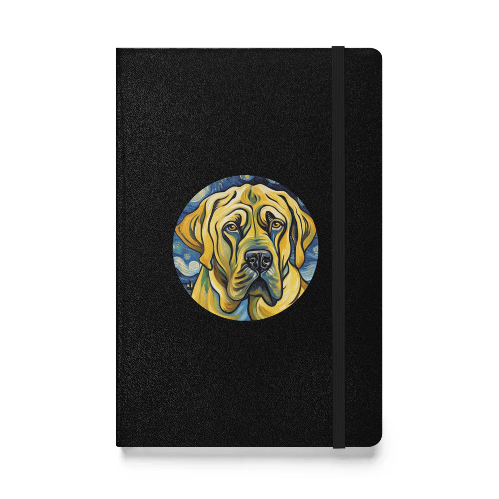 PugMug Custom Mastiff Hardcover Bound Notebook