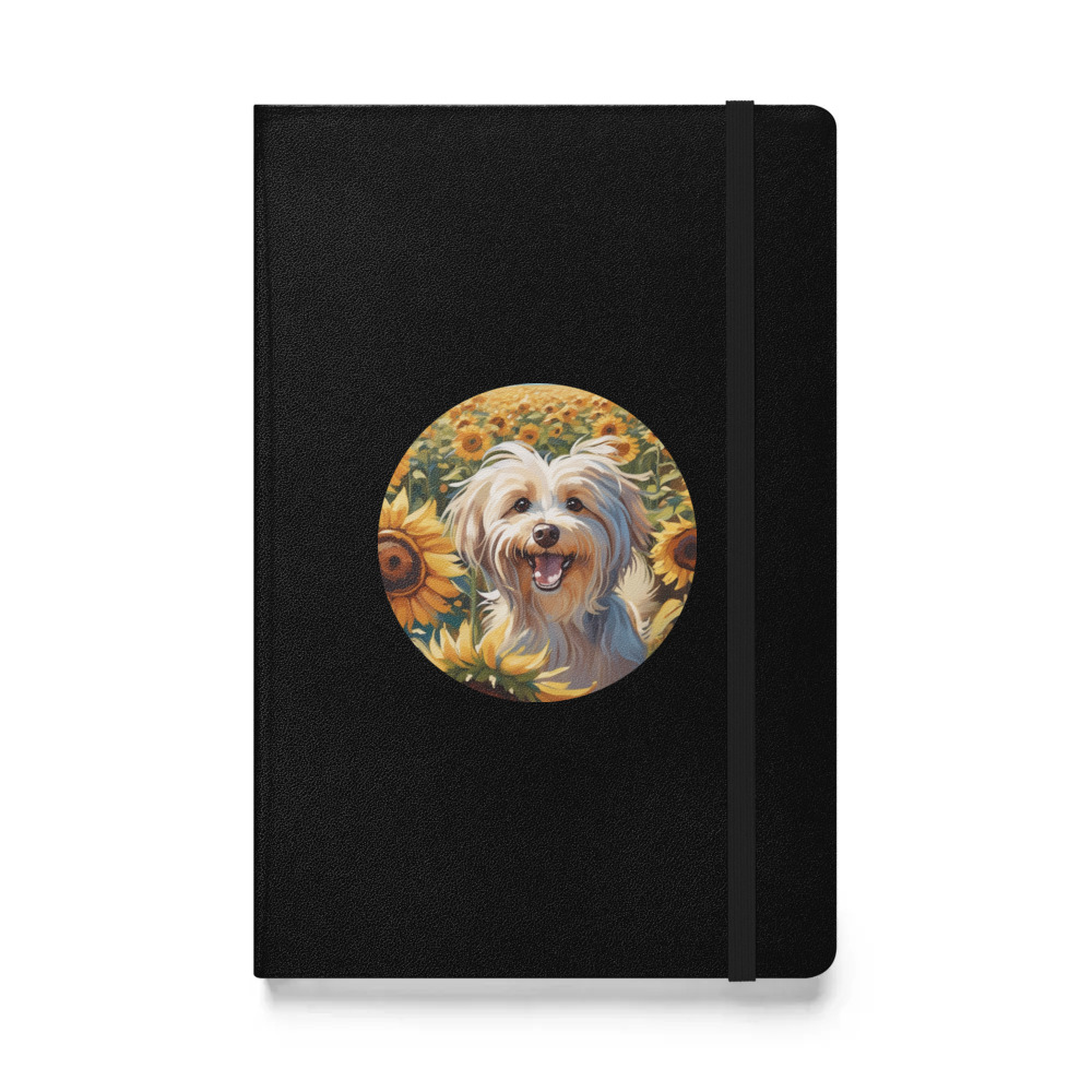 PugMug Custom Tan Havanese Dog Hardcover Bound Notebook