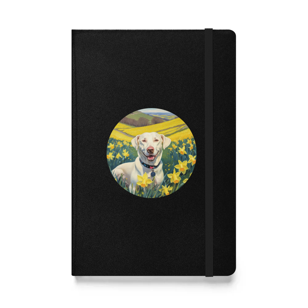 PugMug Custom Penny Hardcover Bound Notebook