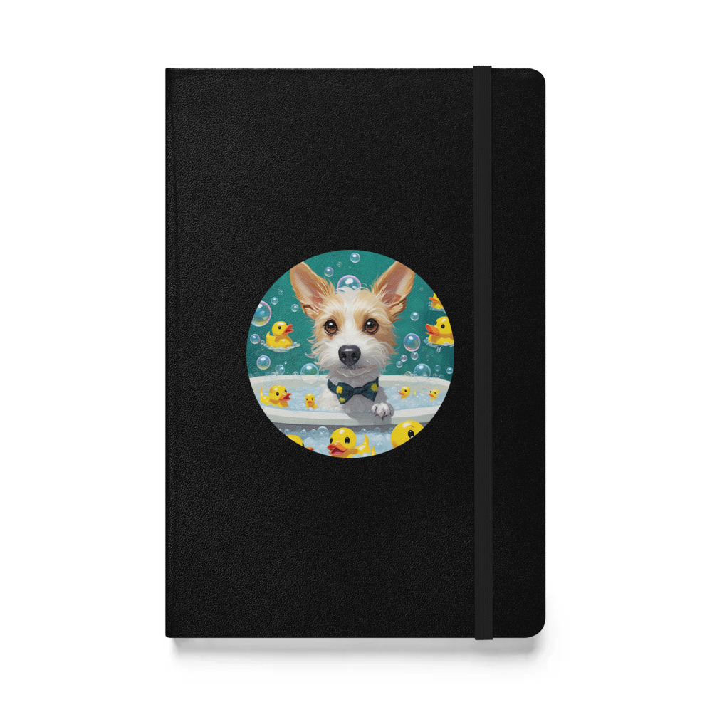 PugMug Custom Luna Hardcover Bound Notebook