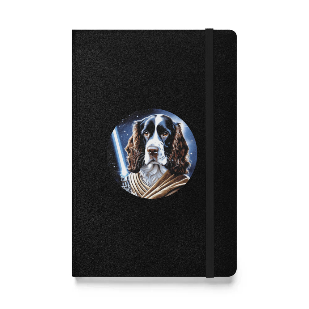 PugMug Custom English Springer Spaniel Hardcover Bound Notebook
