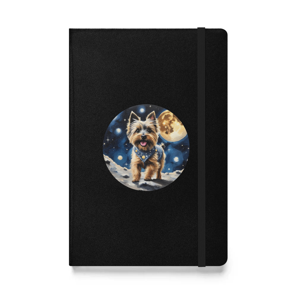 PugMug Custom Cairn Terrier Hardcover Bound Notebook