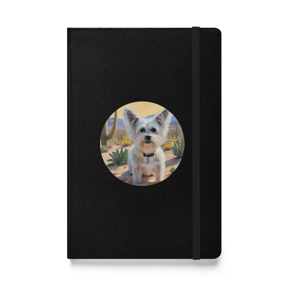 PugMug Custom Leo Hardcover Bound Notebook