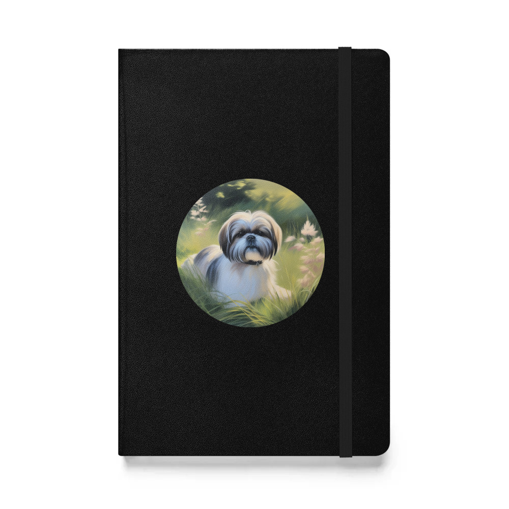 PugMug Custom Shih Tzu Hardcover Bound Notebook