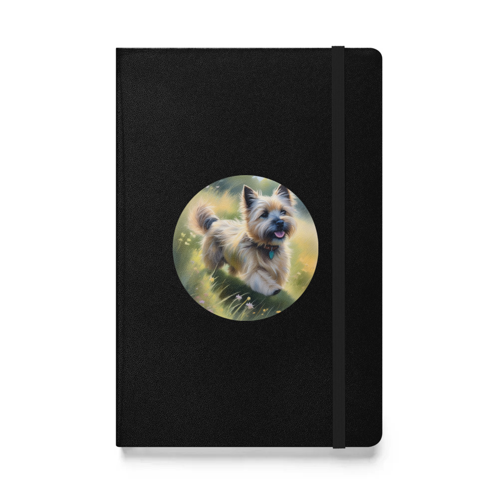 PugMug Custom Cairn Terrier Hardcover Bound Notebook