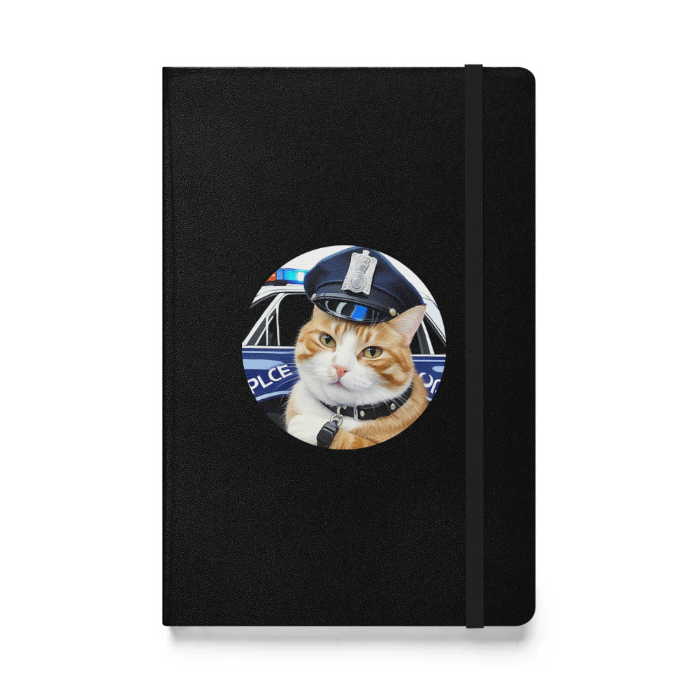PugMug Custom Jack Jack Hardcover Bound Notebook