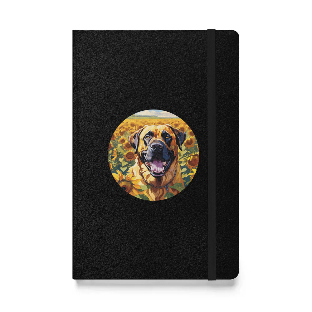 PugMug Custom Mastiff Hardcover Bound Notebook