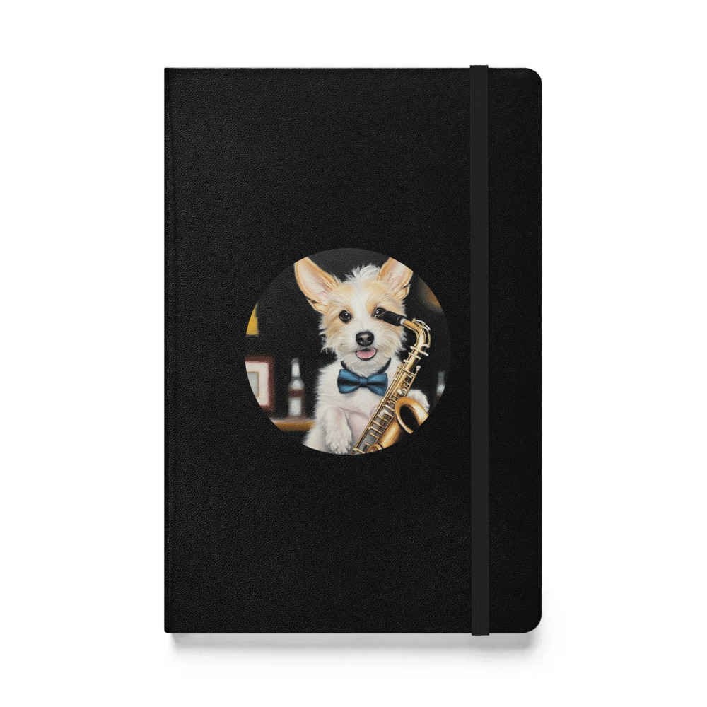 PugMug Custom Luna Hardcover Bound Notebook