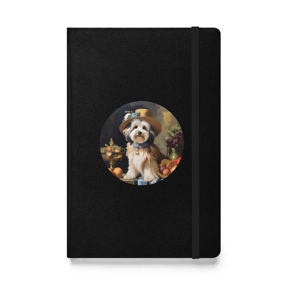 PugMug Custom Tan Havanese Dog Hardcover Bound Notebook