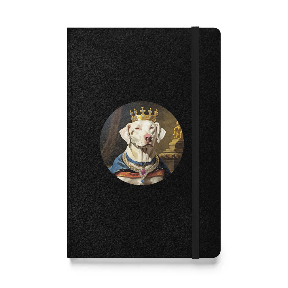 PugMug Custom Penny Hardcover Bound Notebook