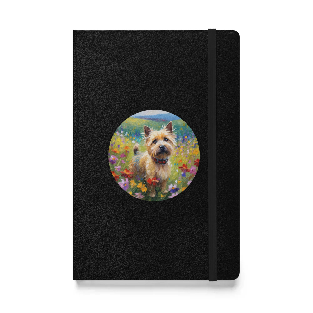 PugMug Custom Cairn Terrier Hardcover Bound Notebook