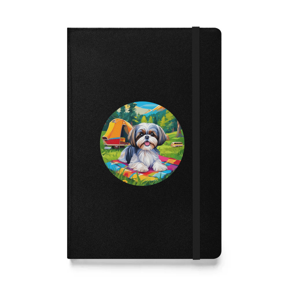 PugMug Custom Shih Tzu Hardcover Bound Notebook