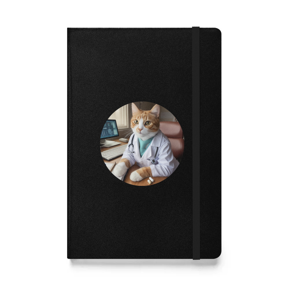 PugMug Custom Jack Jack Hardcover Bound Notebook