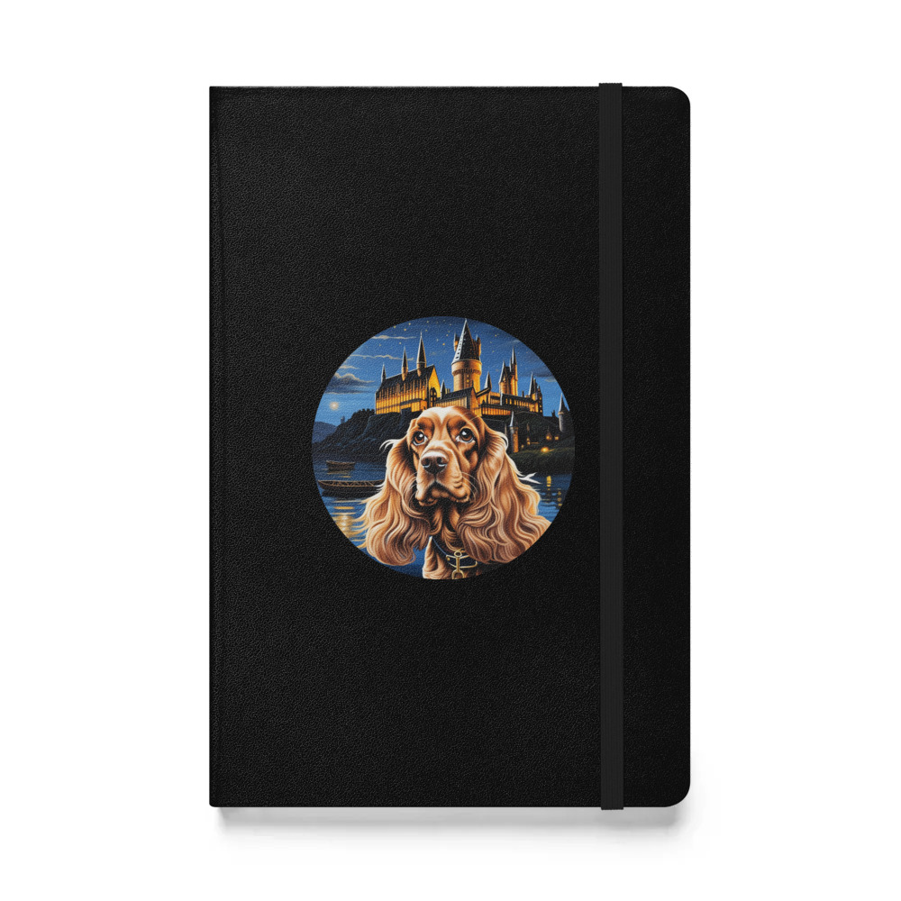 PugMug Custom English Cocker Spaniel Hardcover Bound Notebook