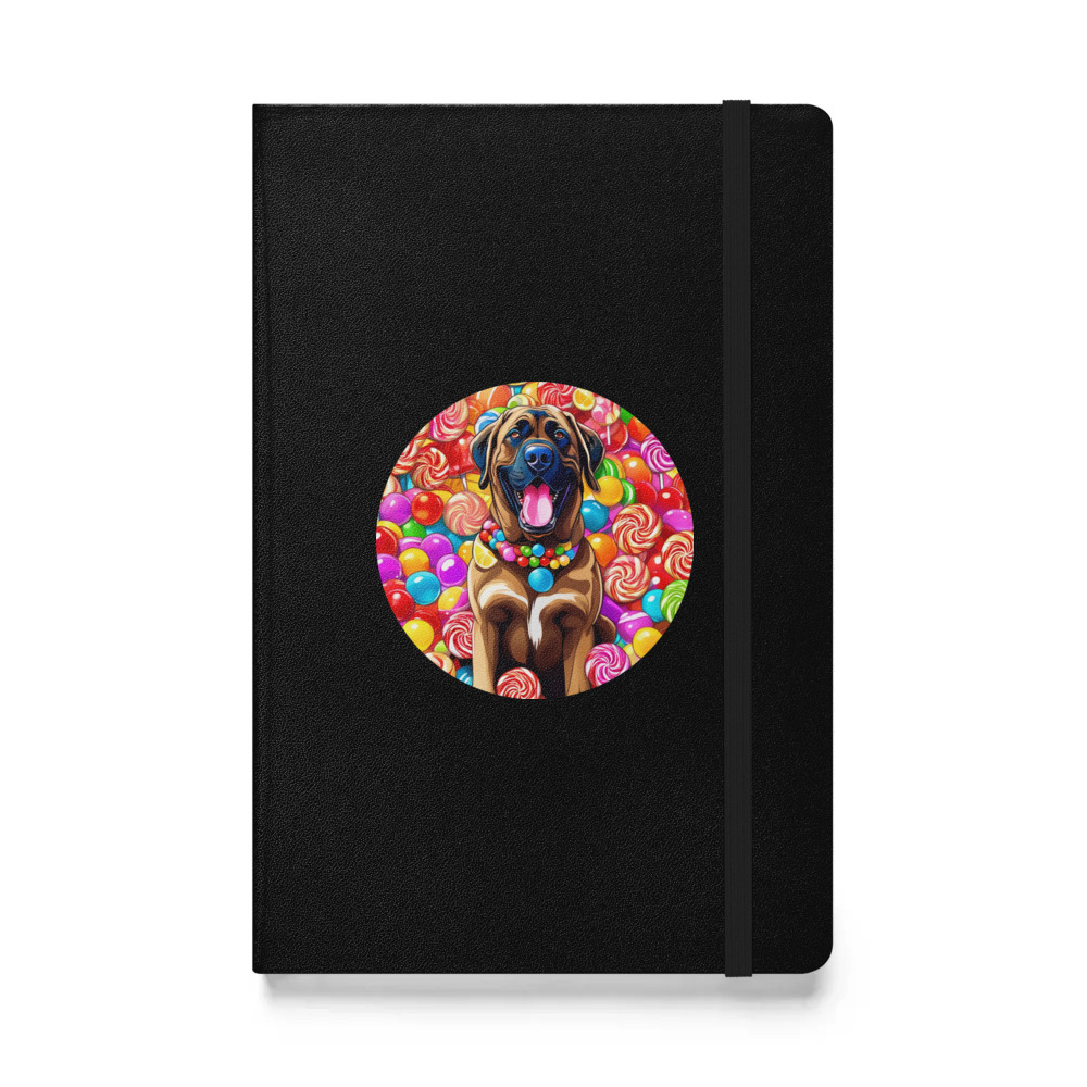PugMug Custom Mastiff Hardcover Bound Notebook