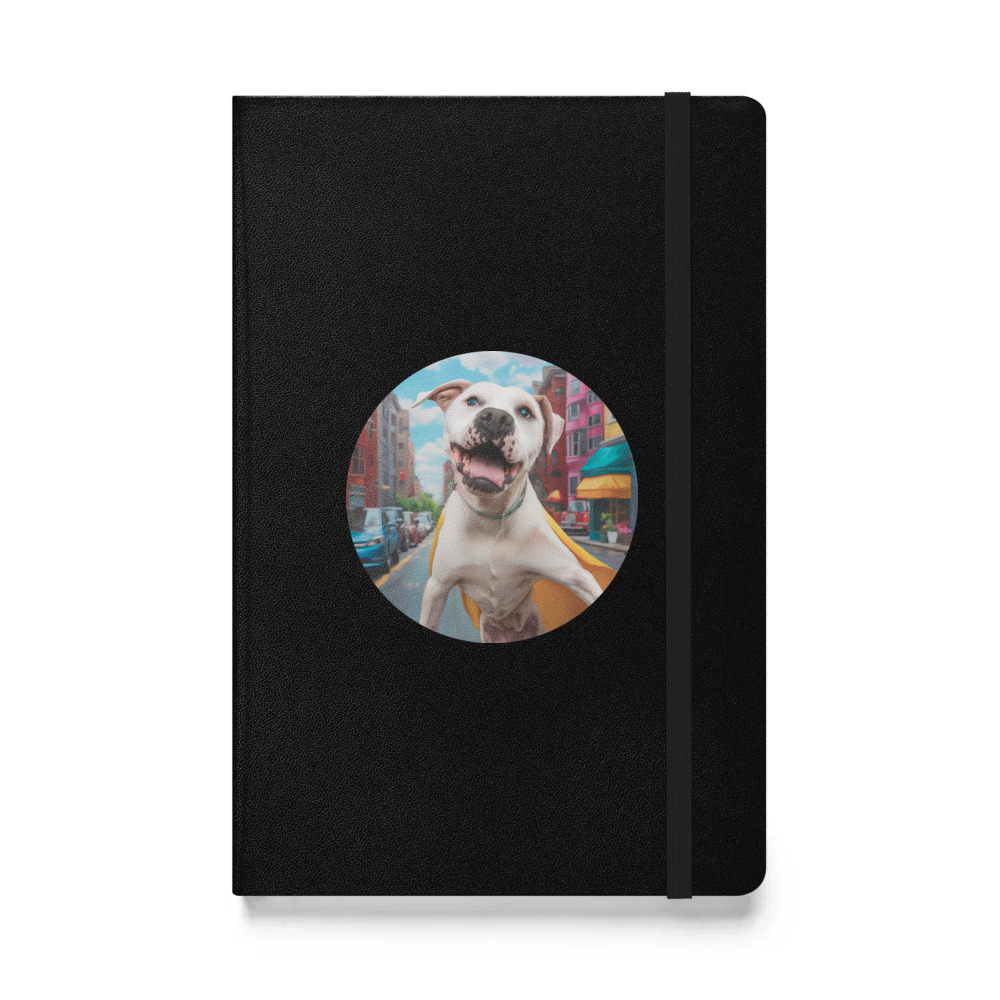 PugMug Custom Melody Hardcover Bound Notebook