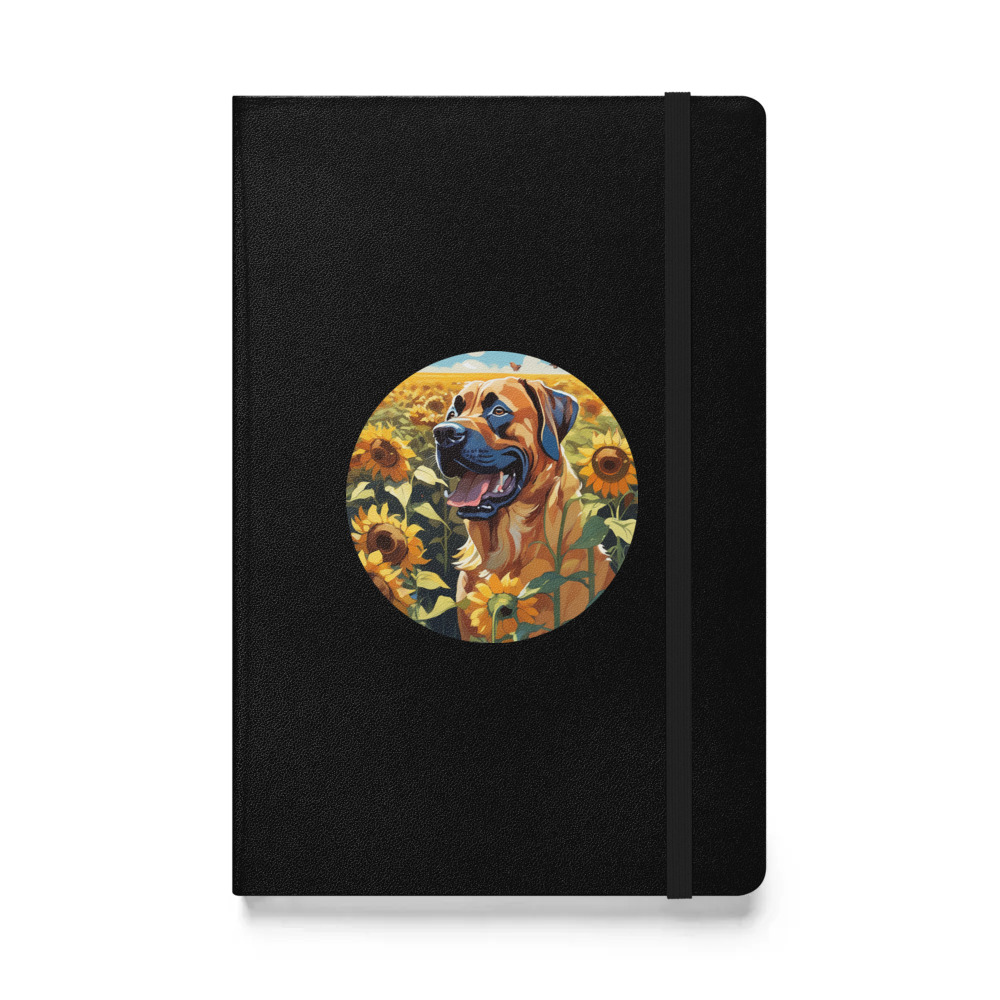 PugMug Custom Mastiff Hardcover Bound Notebook
