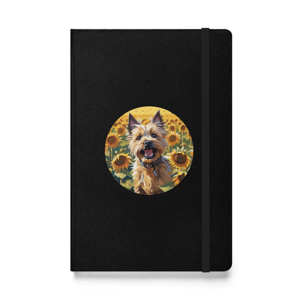 PugMug Custom Cairn Terrier Hardcover Bound Notebook