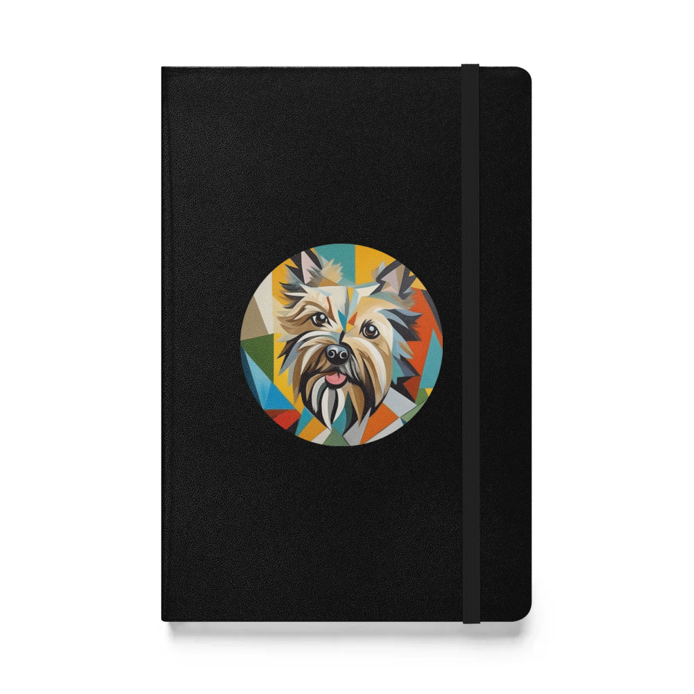 PugMug Custom Cairn Terrier Hardcover Bound Notebook