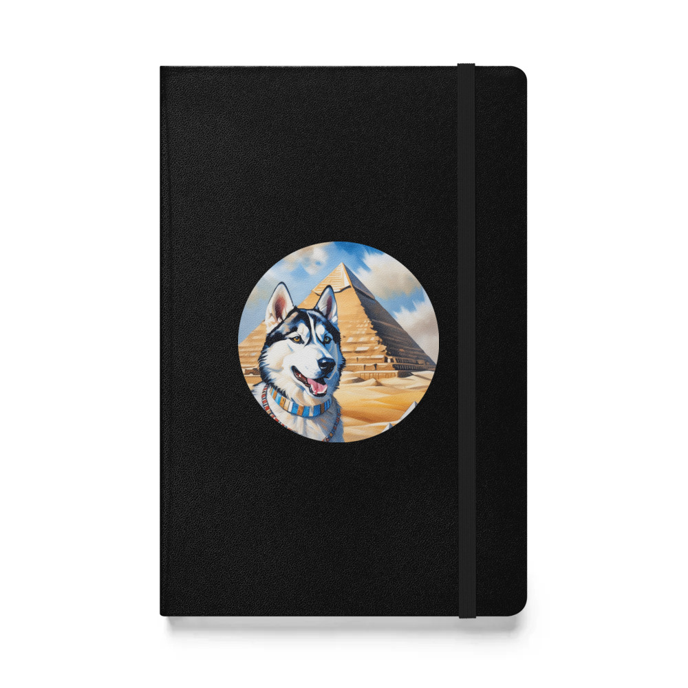 PugMug Custom Siberian Husky Hardcover Bound Notebook