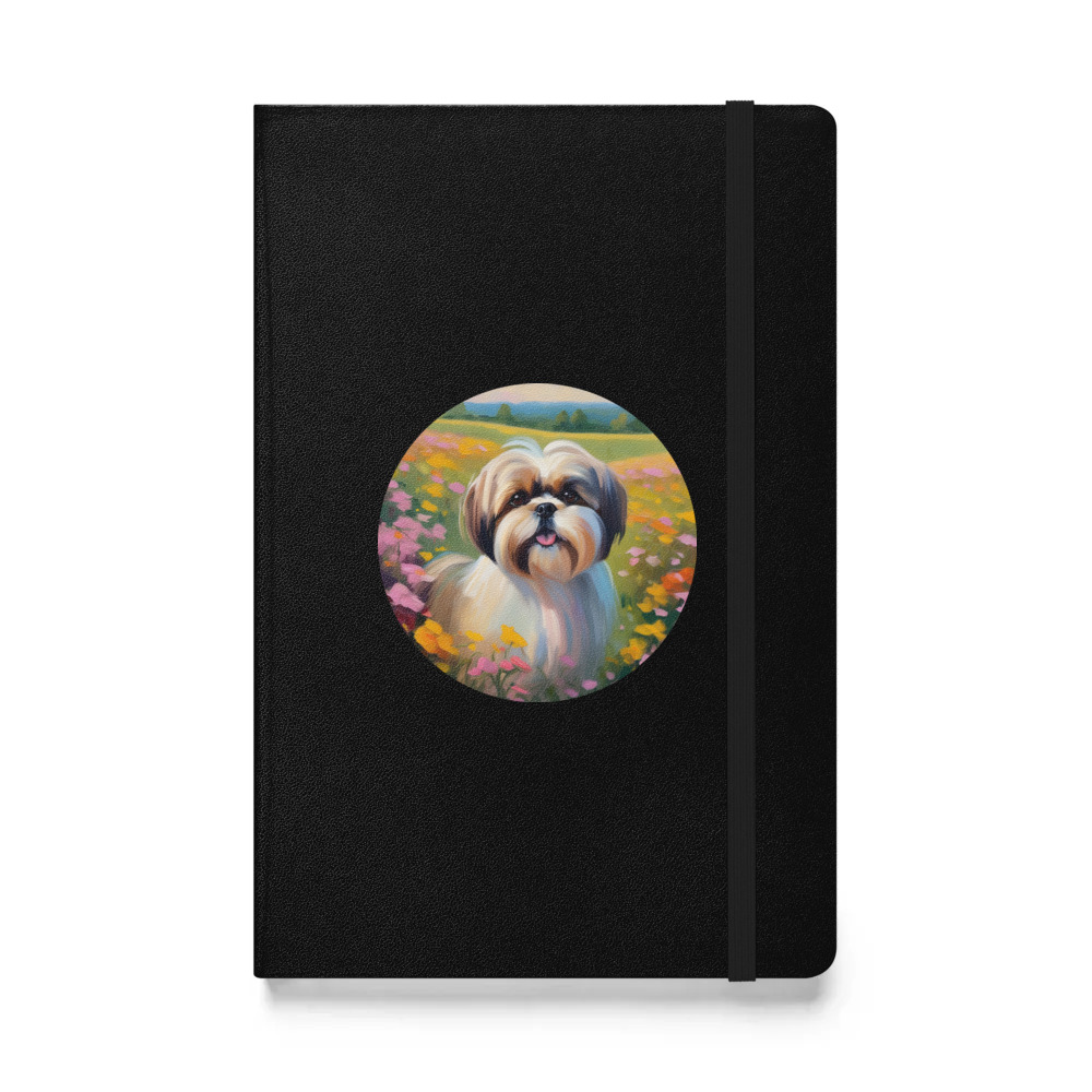 PugMug Custom Shih Tzu Hardcover Bound Notebook