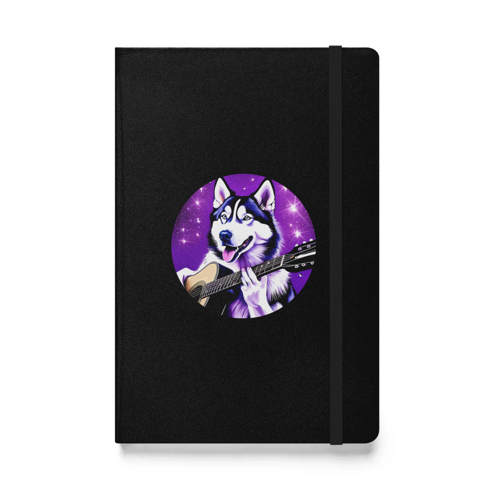 PugMug Custom Siberian Husky Hardcover Bound Notebook