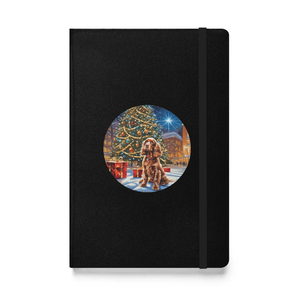 PugMug Custom Cocker Spaniel Hardcover Bound Notebook