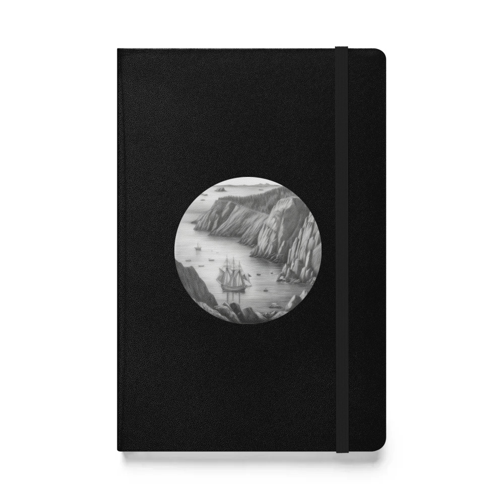 PugMug Custom Newfoundland Hardcover Bound Notebook