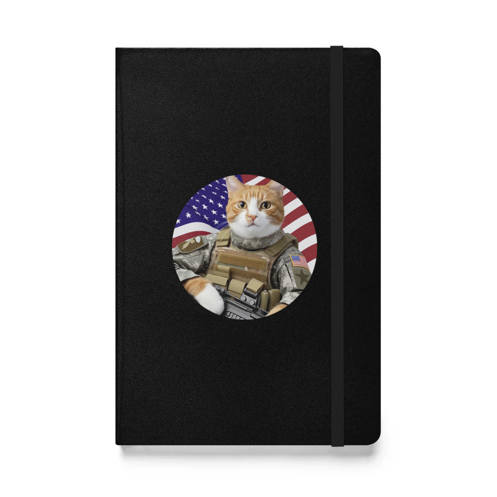 PugMug Custom Jack Jack Hardcover Bound Notebook