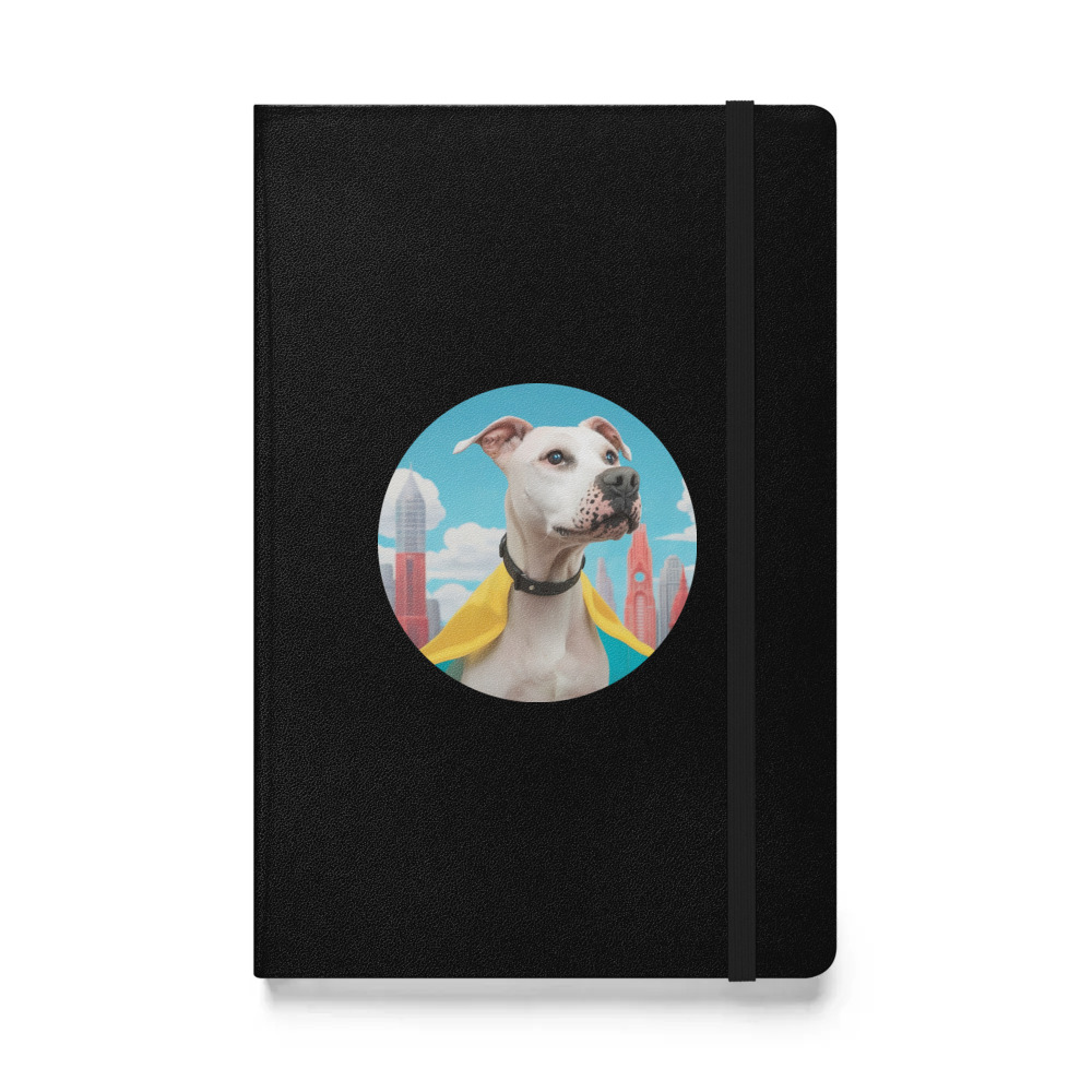 PugMug Custom Melody Hardcover Bound Notebook