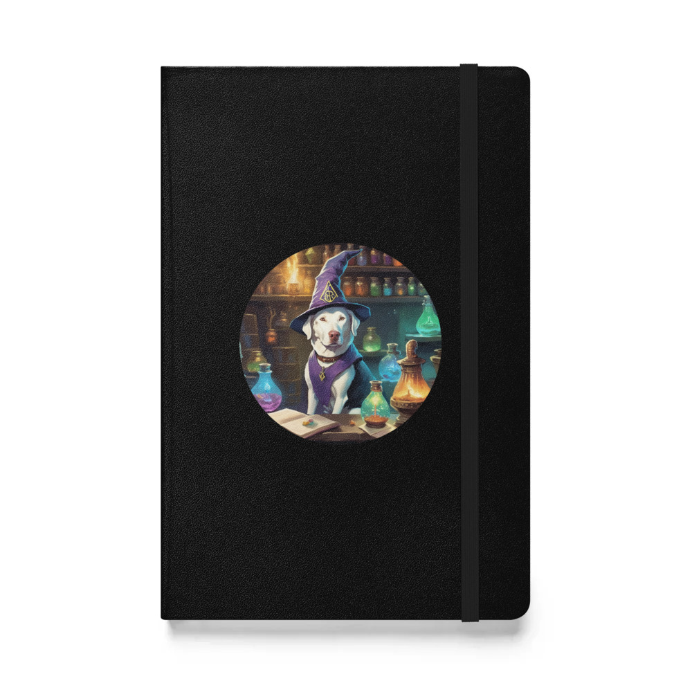 PugMug Custom Penny Hardcover Bound Notebook