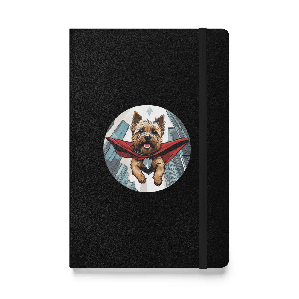 PugMug Custom Cairn Terrier Hardcover Bound Notebook