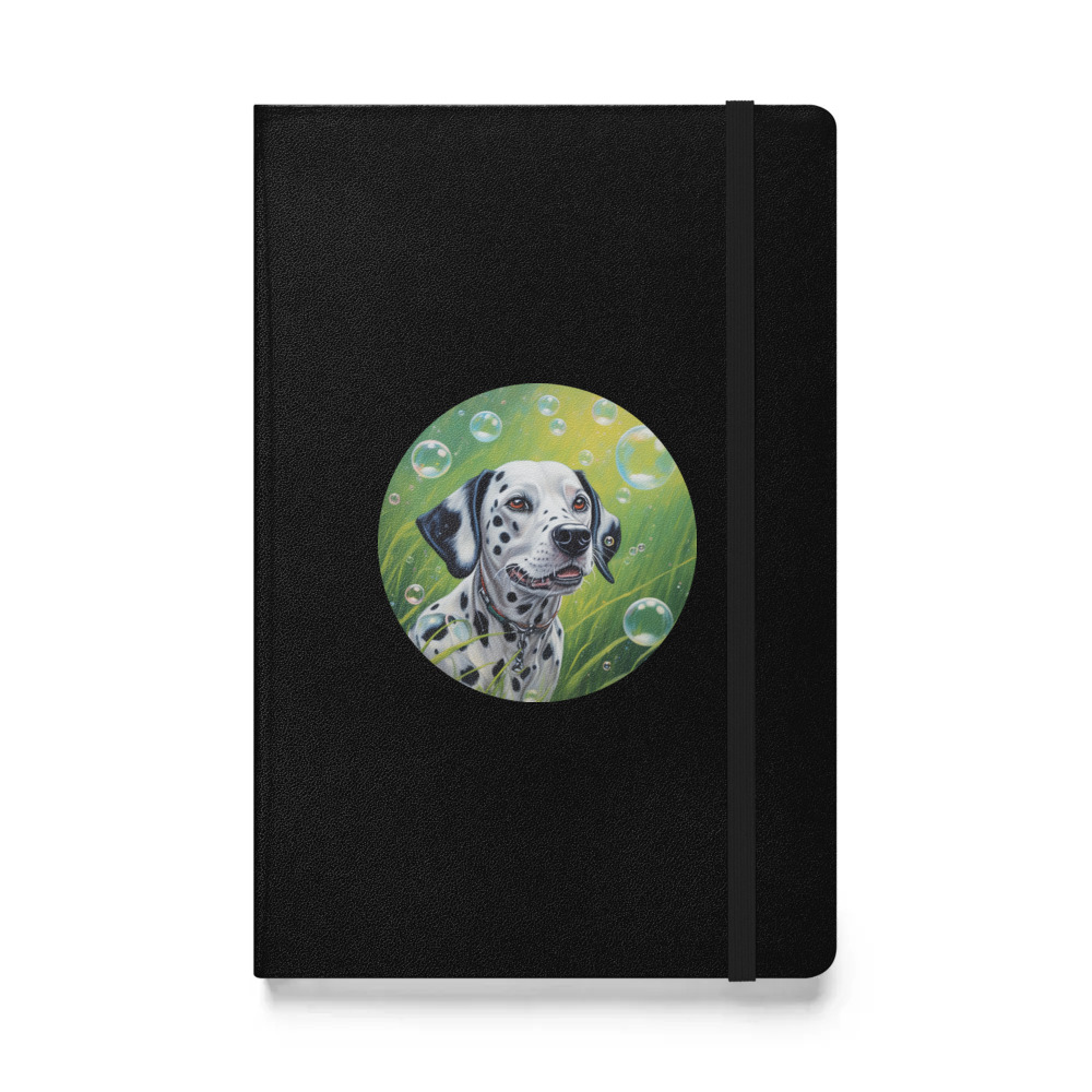 PugMug Custom Dalmatian Hardcover Bound Notebook