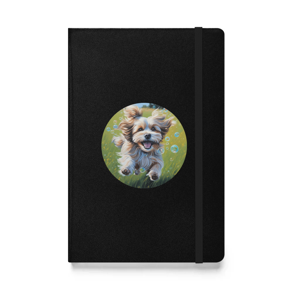 PugMug Custom Tan Havanese Dog Hardcover Bound Notebook
