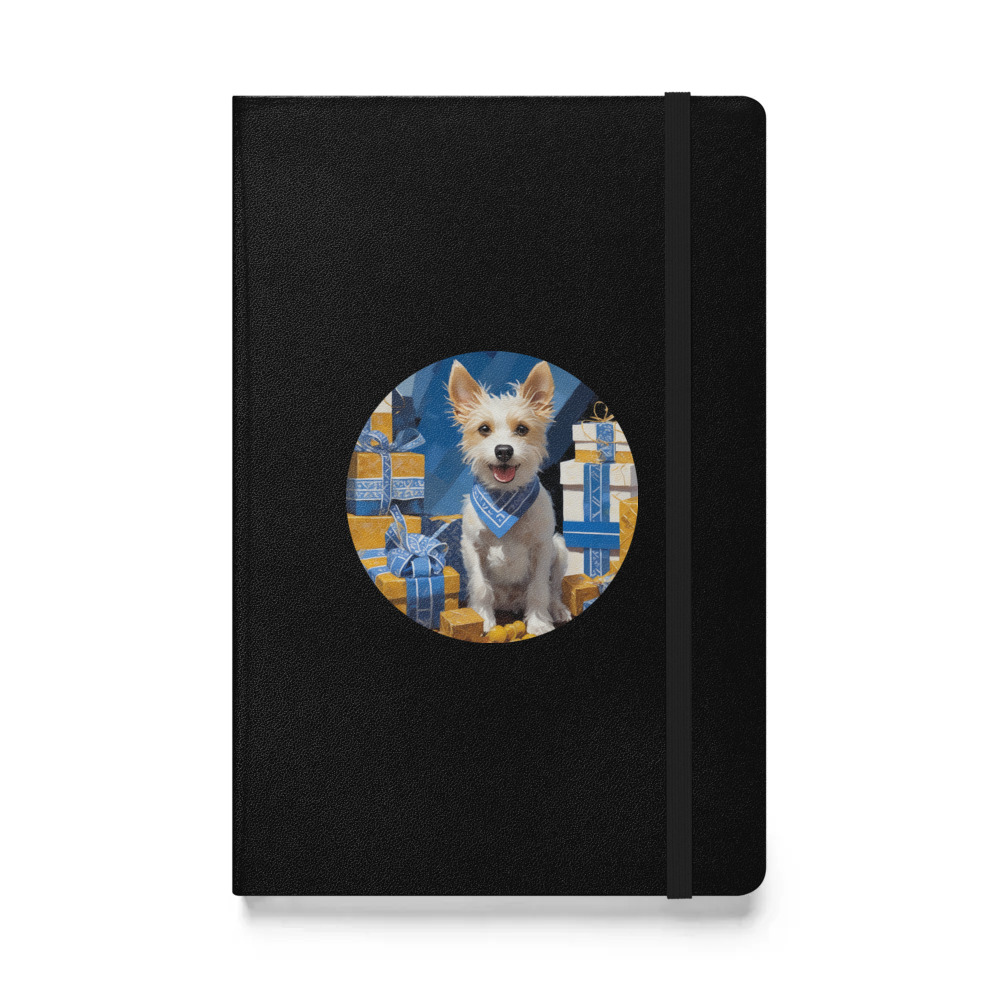 PugMug Custom Luna Hardcover Bound Notebook