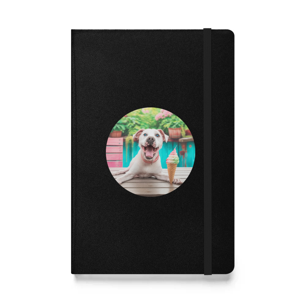 PugMug Custom Melody Hardcover Bound Notebook