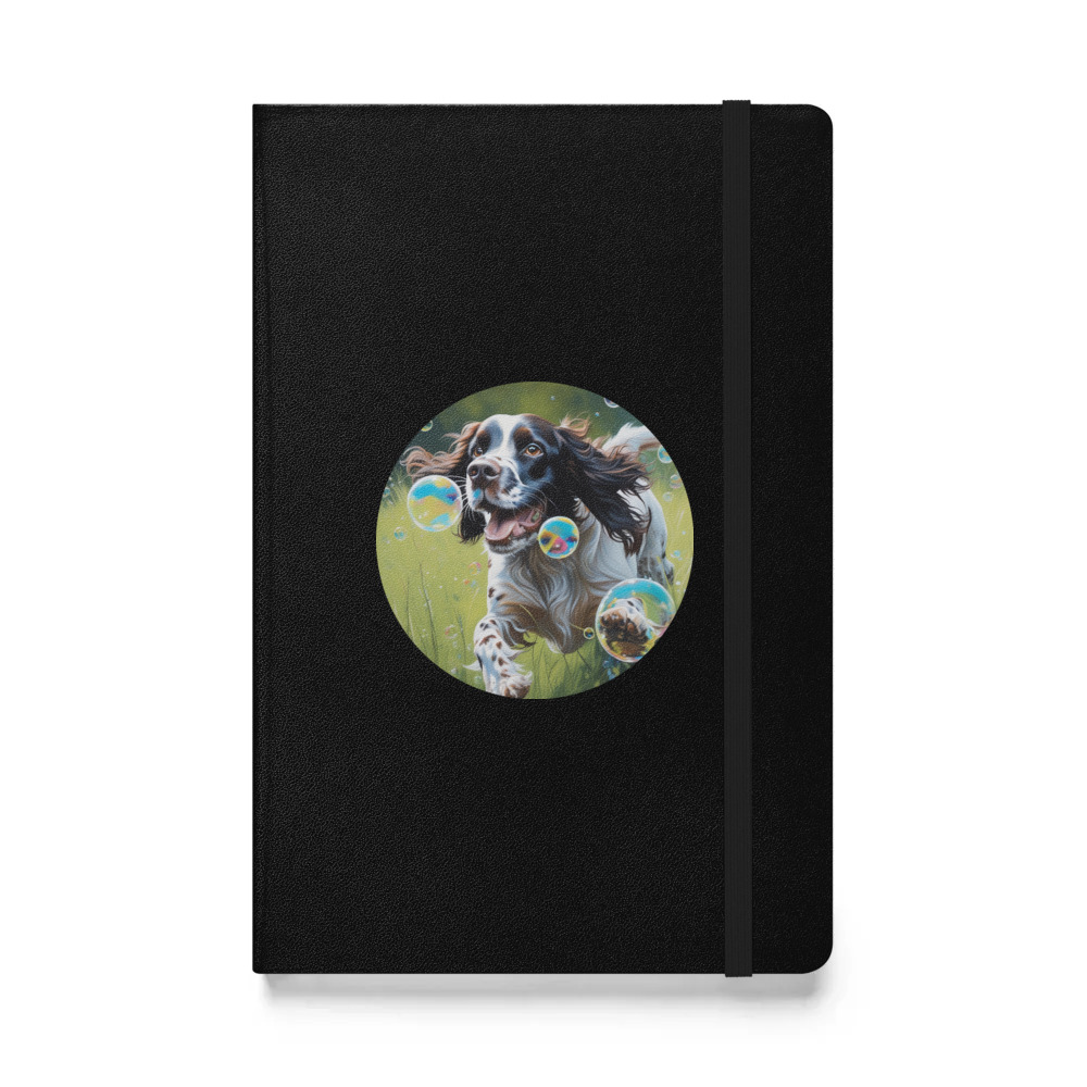 PugMug Custom English Springer Spaniel Hardcover Bound Notebook
