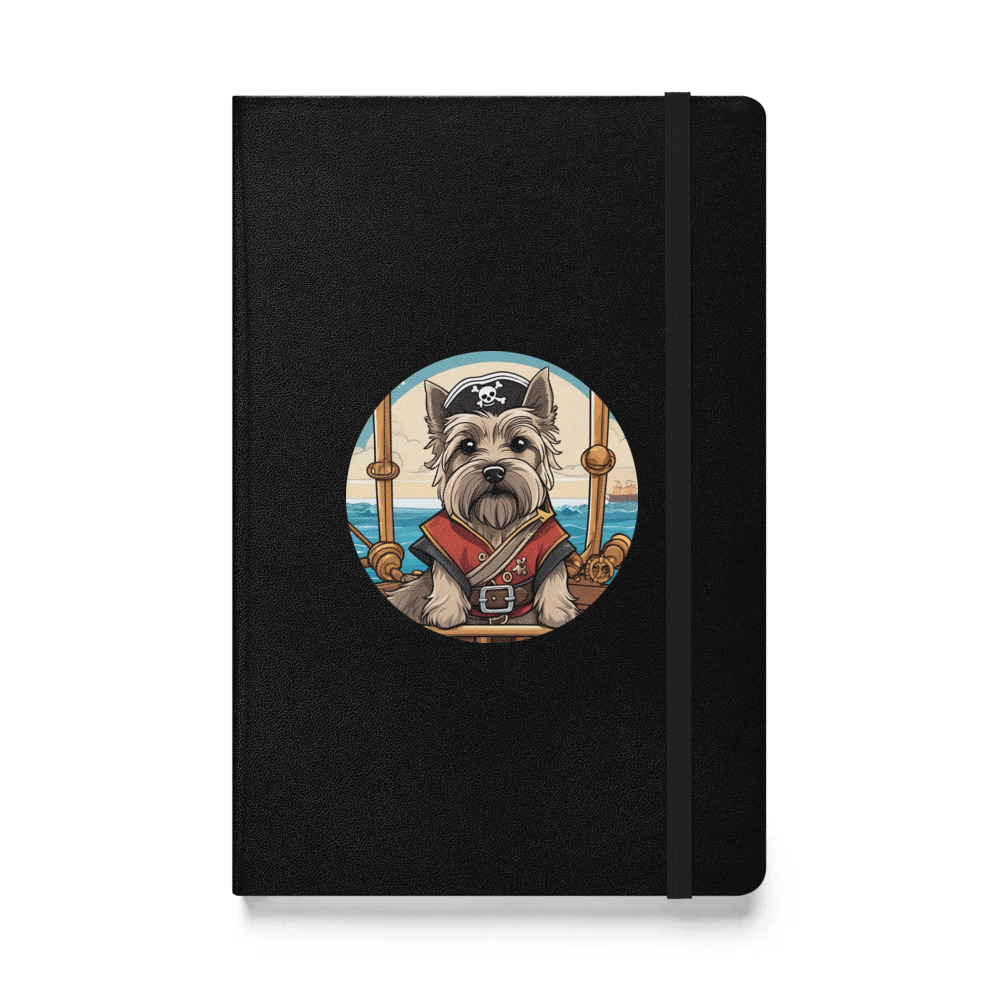 PugMug Custom Cairn Terrier Hardcover Bound Notebook