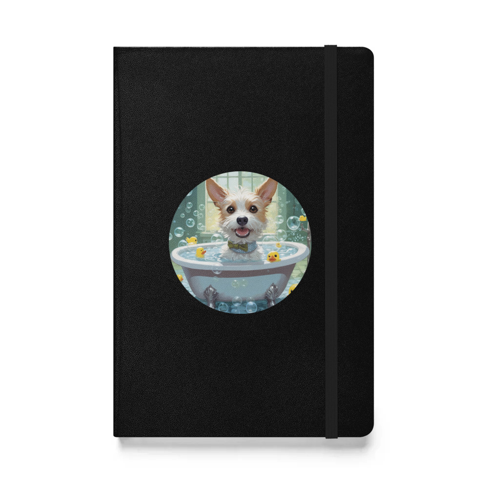 PugMug Custom Luna Hardcover Bound Notebook