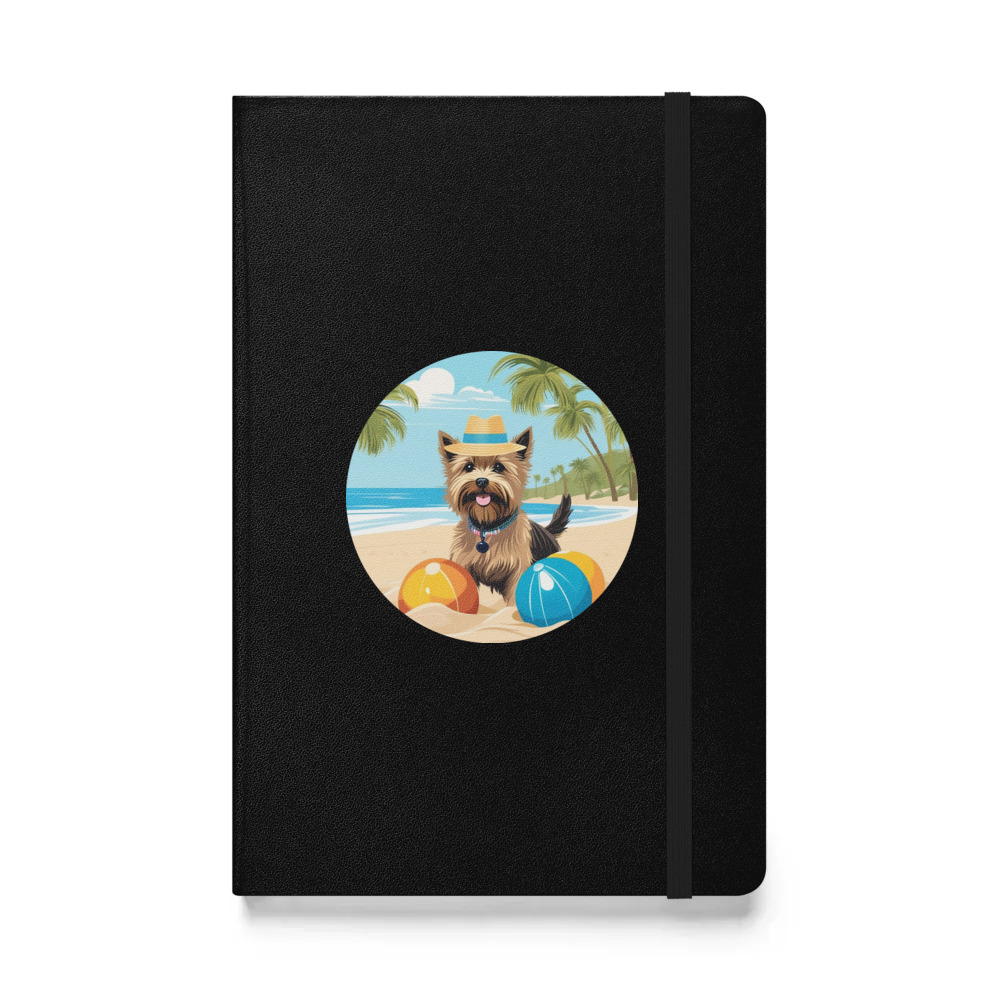 PugMug Custom Cairn Terrier Hardcover Bound Notebook
