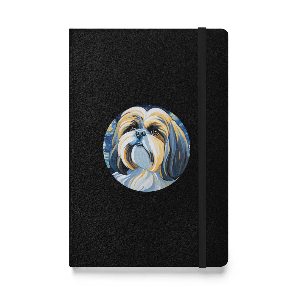 PugMug Custom Shih Tzu Hardcover Bound Notebook