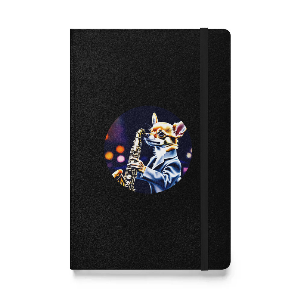 PugMug Custom Chihuahua Hardcover Bound Notebook