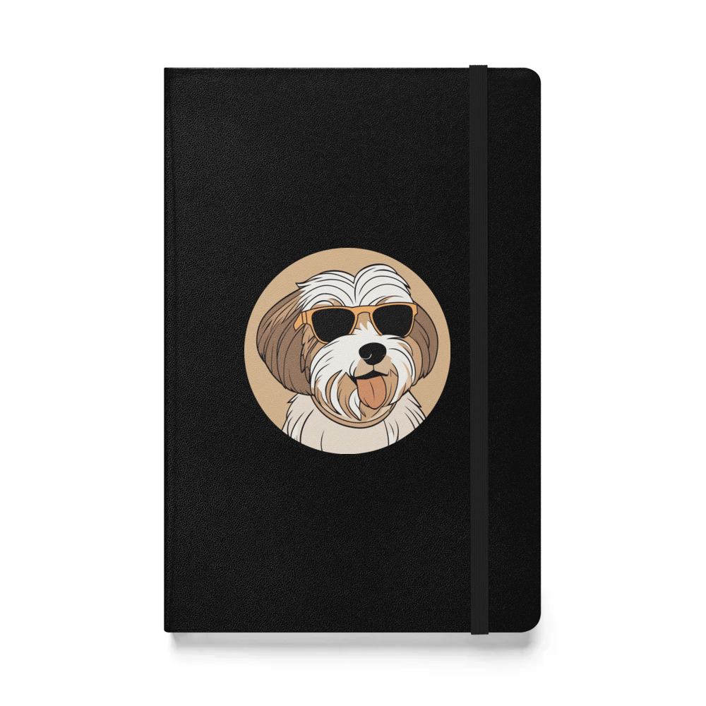 PugMug Custom Tan Havanese Dog Hardcover Bound Notebook