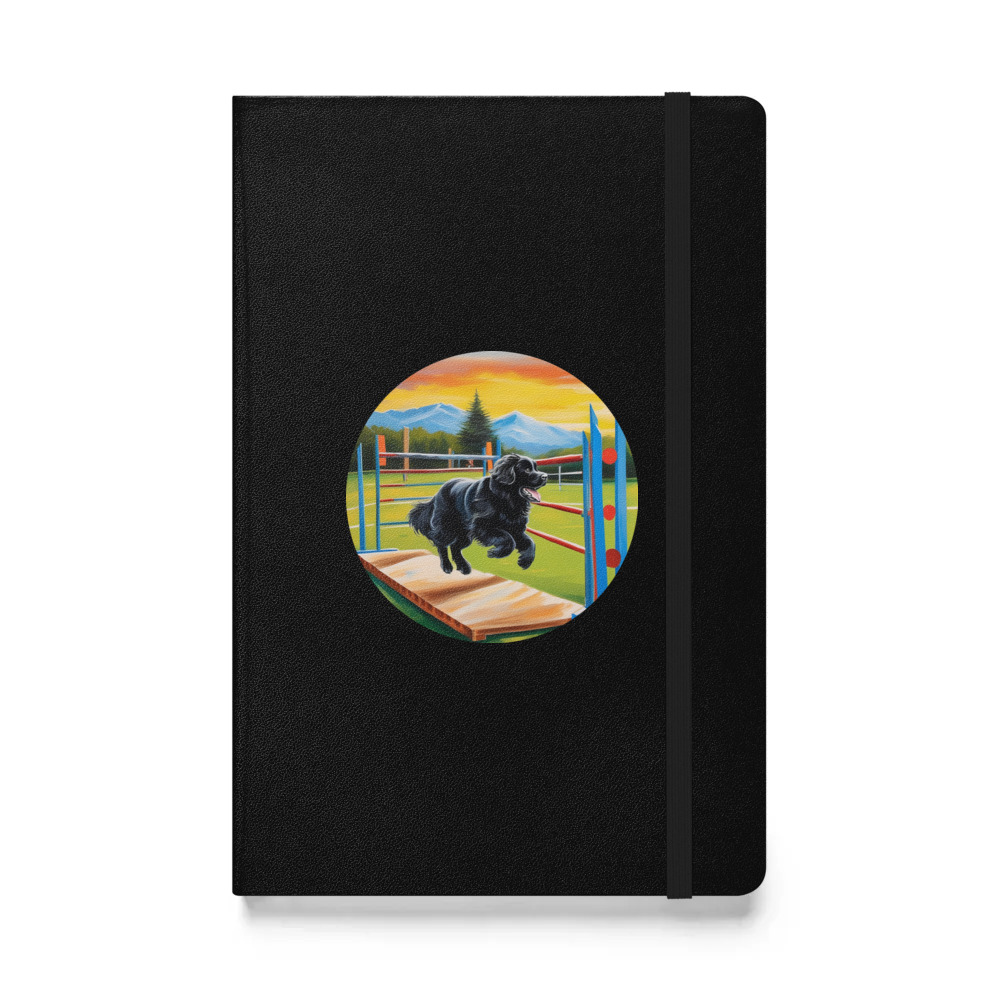PugMug Custom Newfoundland Hardcover Bound Notebook