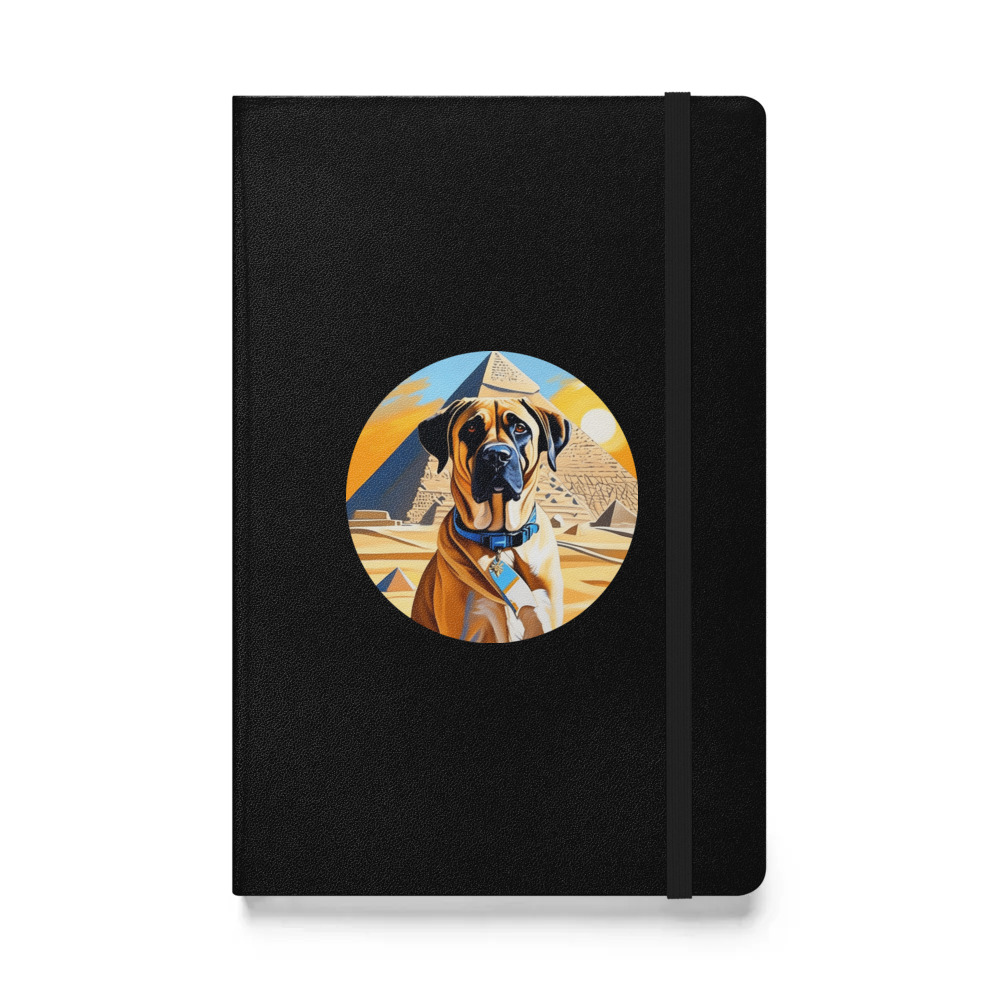 PugMug Custom Mastiff Hardcover Bound Notebook