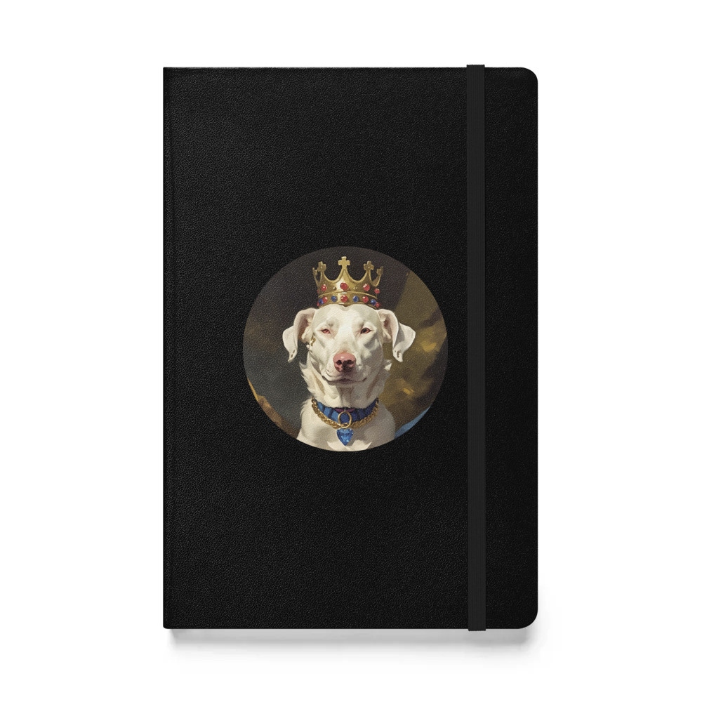 PugMug Custom Penny Hardcover Bound Notebook