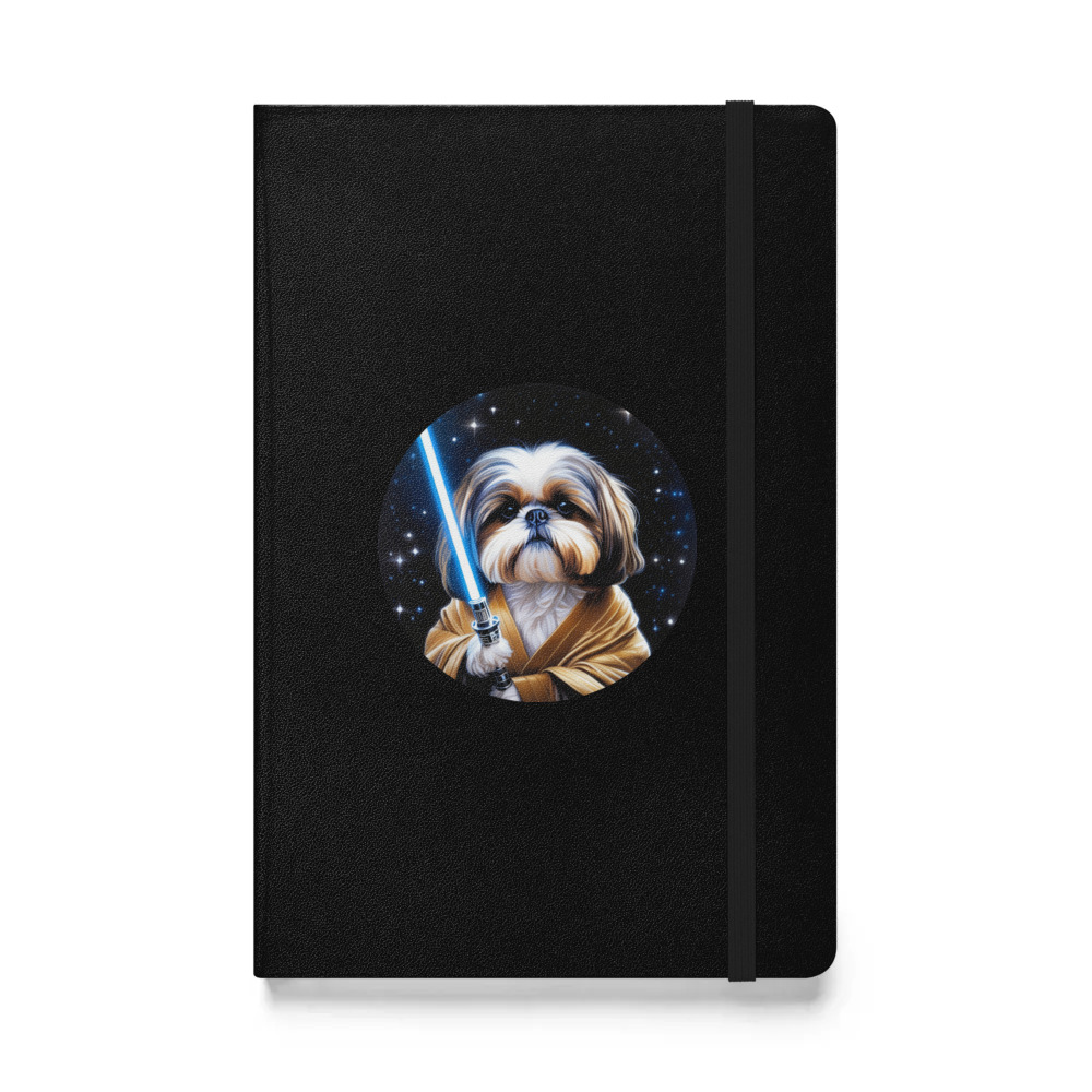 PugMug Custom Shih Tzu Hardcover Bound Notebook
