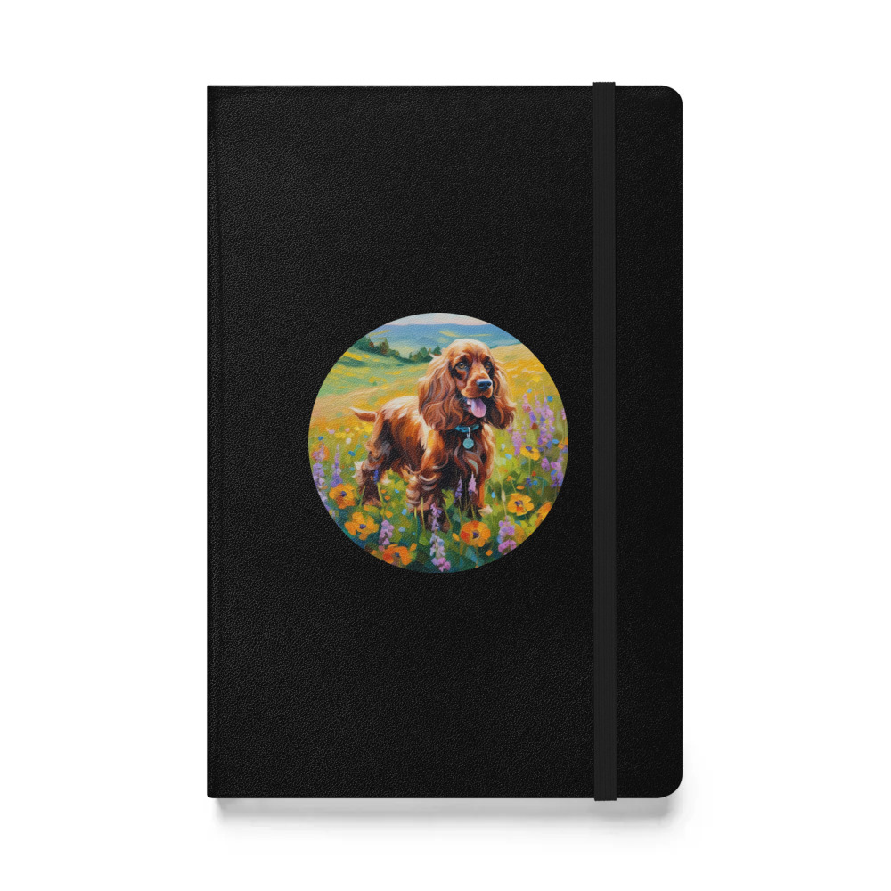 PugMug Custom Cocker Spaniel Hardcover Bound Notebook