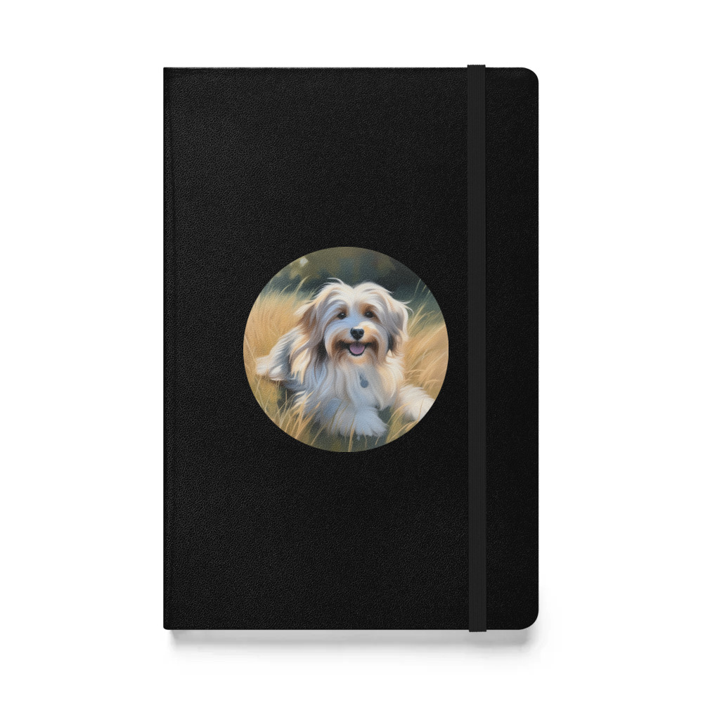 PugMug Custom Tan Havanese Dog Hardcover Bound Notebook
