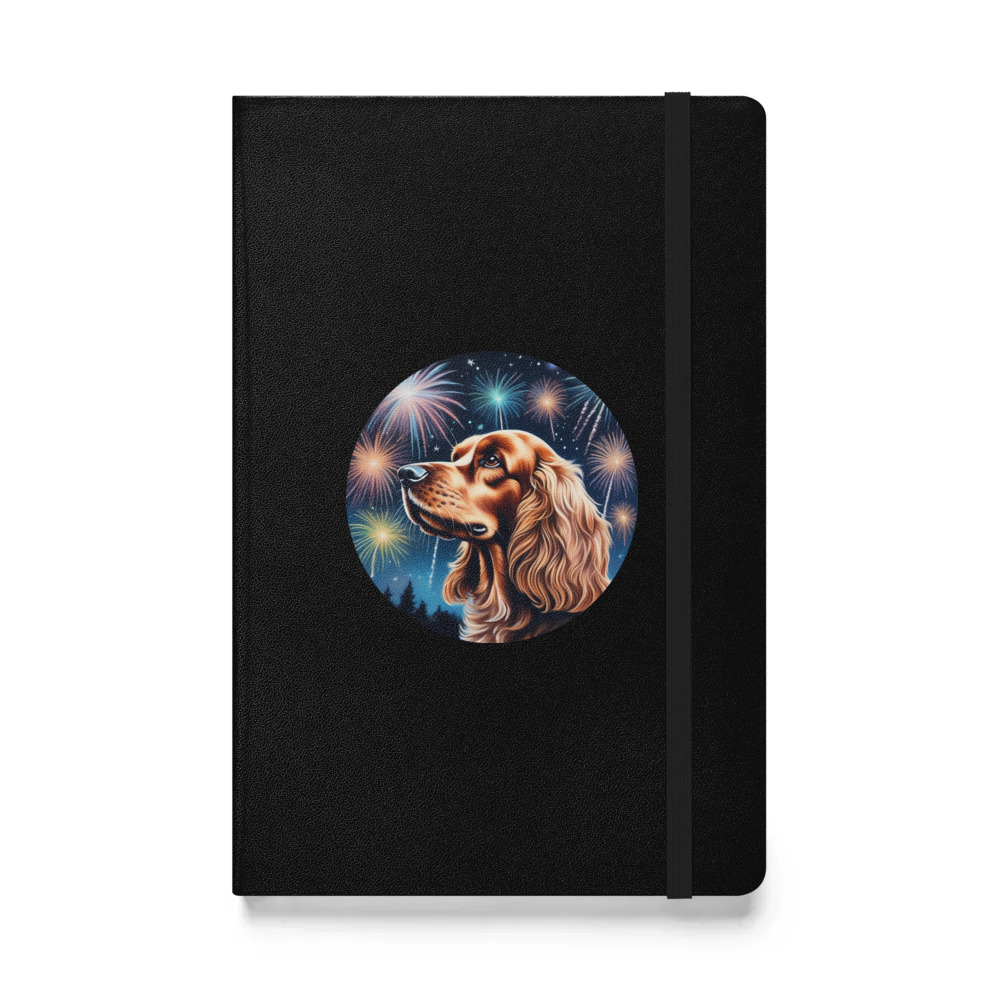 PugMug Custom Cocker Spaniel Hardcover Bound Notebook